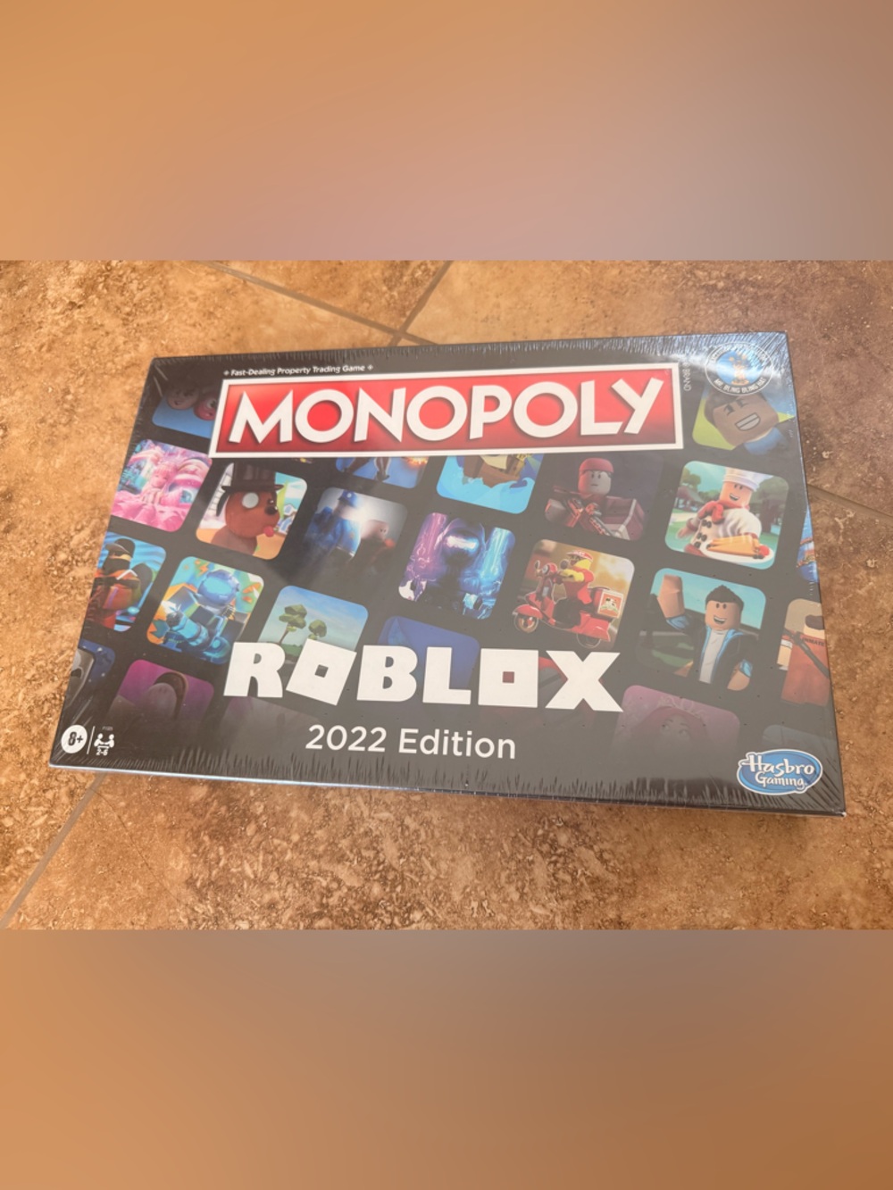Monopoly Roblox 2022 Edition Board Game - Black Multi-Color